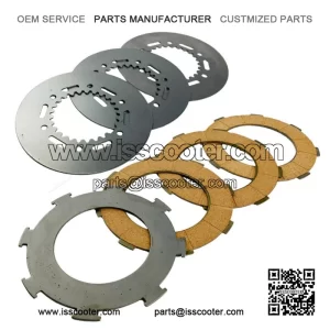 Clutch Friction Plate Kit (Up to 1995) for Vespa PX200, RALLY200 & T5125.