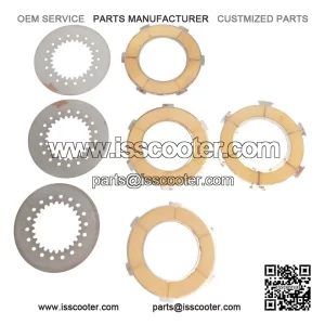 OEM Clutch Plate / Discs Kit for Vespa PX 125 Piaggio Motor.