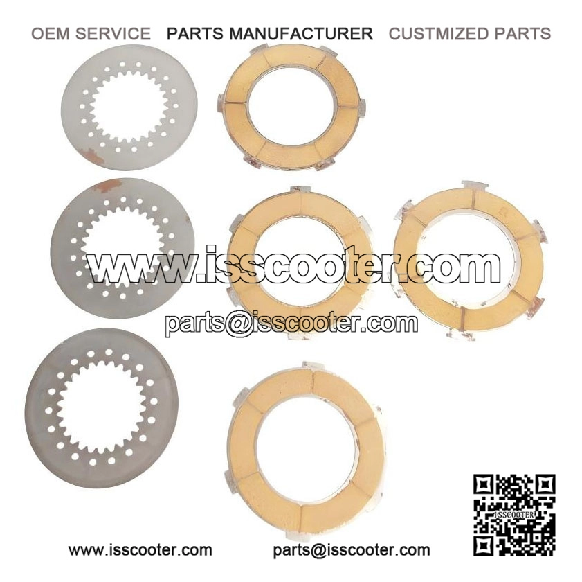 OEM Clutch Plate / Discs Kit for Vespa PX 125 Piaggio Motor.