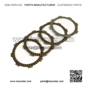 Sport Type Clutch Friction Plates (Honda CR80 type) for LML 125, Vespa PX & Cosa 125.