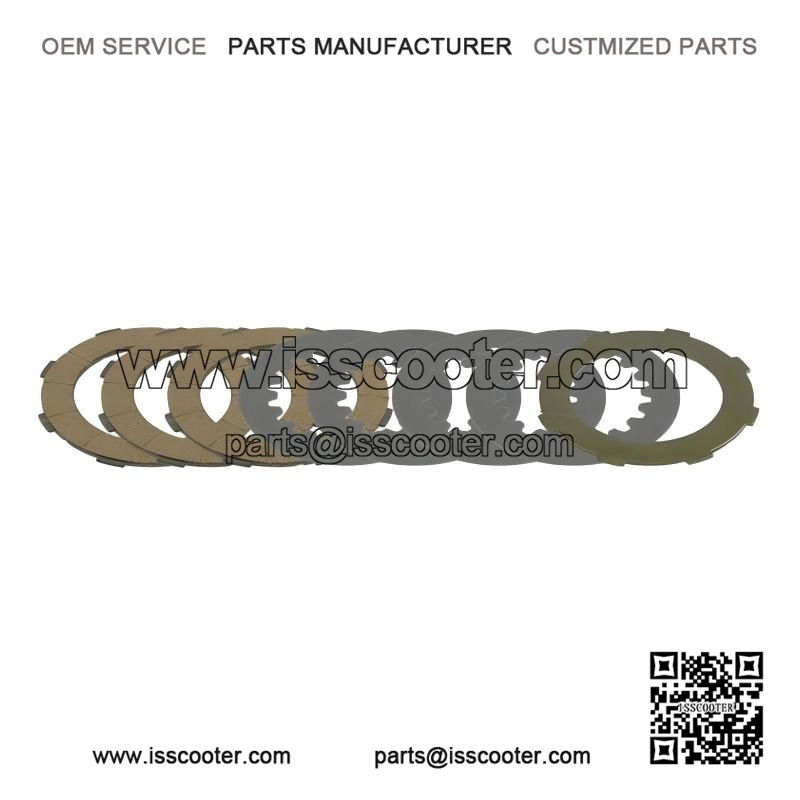 Complete Set of Racing Clutch Plates (FCS0518/3) for Piaggio Vespa PX 150 E FRE.