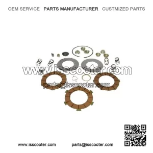 #VP121 New 6-Spring Clutch Plate Kit, Vespa VBB, PX150, P150, PX125