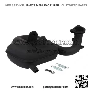 Touring Exhaust for Vespa PX200 & Rally200.