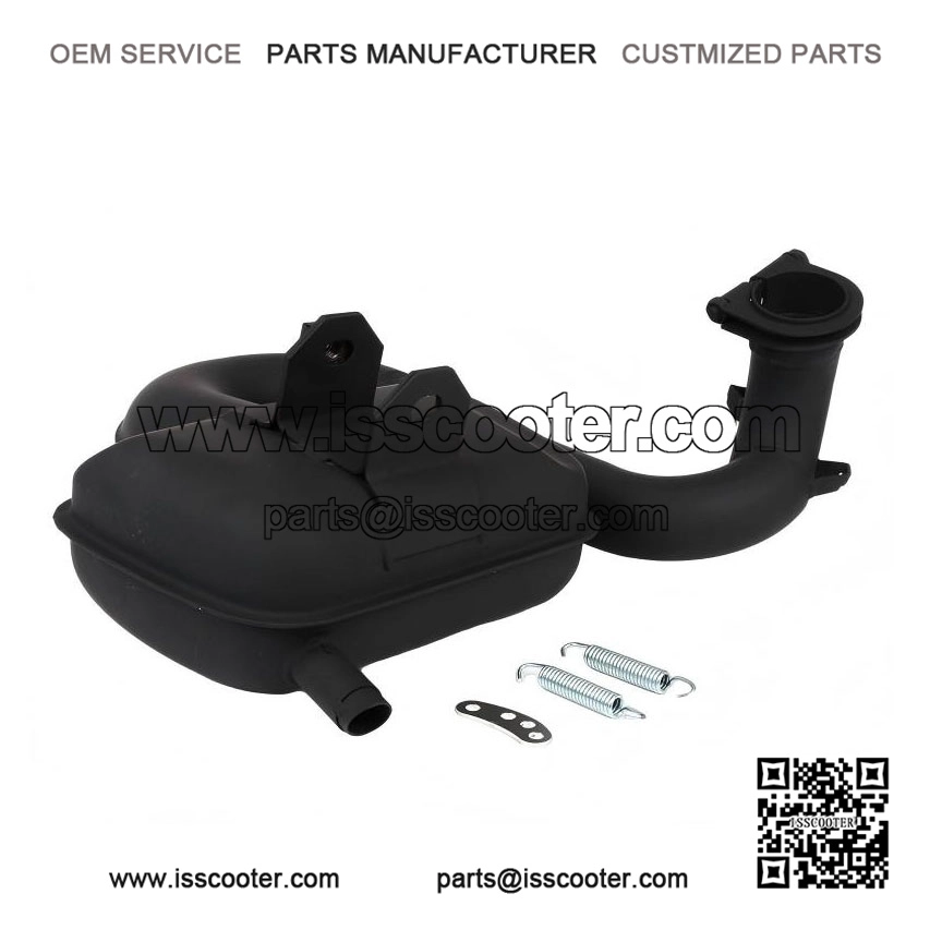 Touring Exhaust for Vespa PX200 & Rally200.