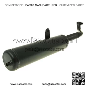 Unrestricted Exhaust (22.5mm) for Piaggio Vespa Ciao & PX 50.