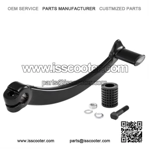 Black Powder Coated VBB Style Conversion Kickstart Lever for VESPA PX & PE.