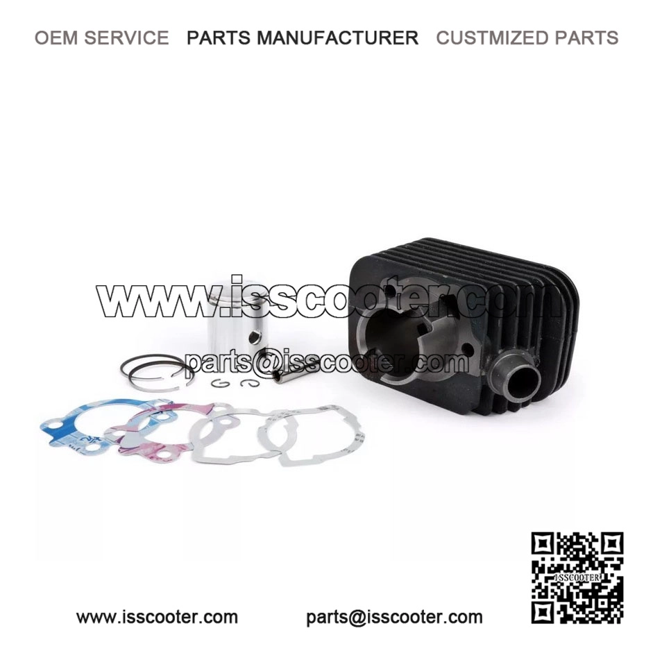 50cc Cylinder Kit (10mm Pin) for Piaggio Vespa Ciao, PX 50, Bravo & Grillo.