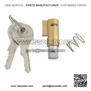 Steering Lock with 2 Keys (39mm) for VESPA ET3, Primavera, Sprint, Rally, MK1, PE, PX & P200.