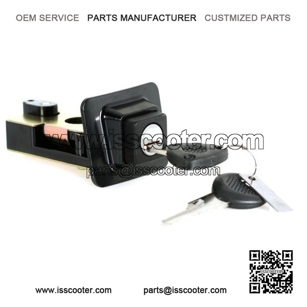 Grade A Standard Seat Lock with 2 Keys for VESPA PX125E, PX150E & PX200E (1984-1997).