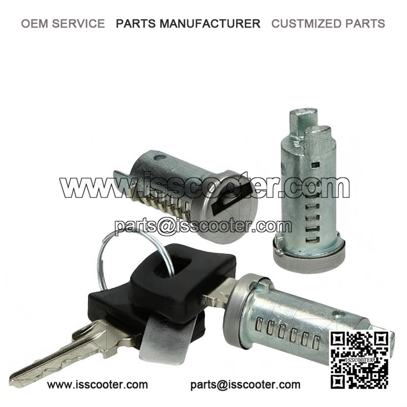 Kit of 3 Locks + 2 Keys for Piaggio VESPA PX 125/150/200 Arcobaleno.
