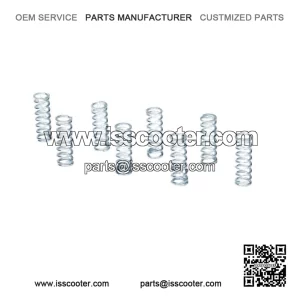 Kit with 8 Original Clutch Springs, Vespa PX125 2T Euro 3 2913482