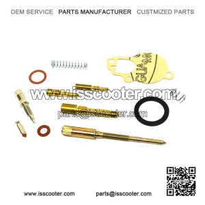 12-Piece SI24/24E Carburettor Repair Kit for VESPA PX200E.