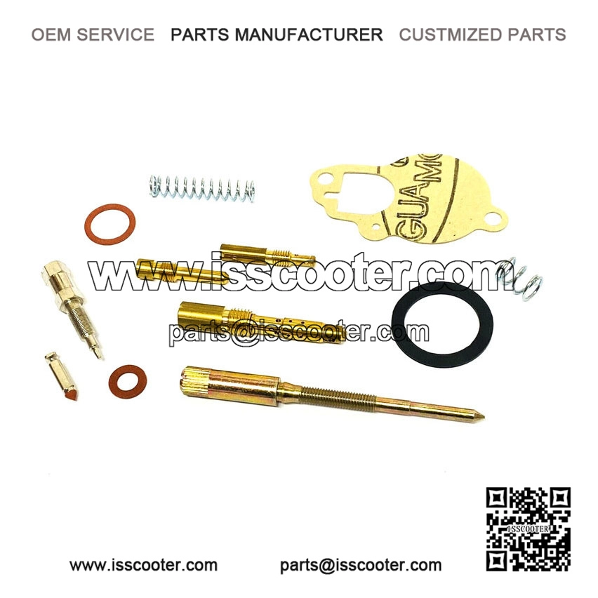 12-Piece SI24/24E Carburettor Repair Kit for VESPA PX200E.
