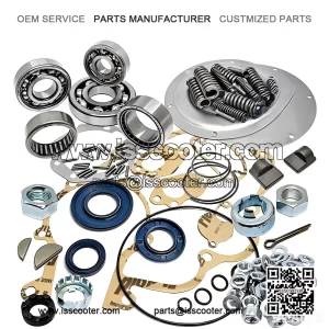 Complete Engine Overhaul Kit for Vespa PE & PX 125-150 (With/Without Mixer).