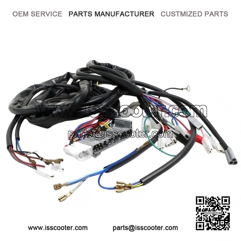 Complete Electrical Wiring System for VESPA PX 125/150/200 (2001-2007).