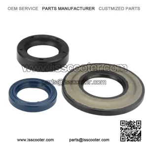 Internal Rear Hub Oil Seal Set for Piaggio Vespa PX80, PX125-200 & T5 125cc.