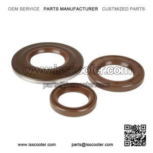 OEM Oil Seal Set (M6617310) for Vespa P125X, PX150 E & LML.