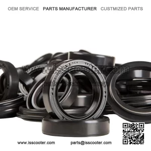 Grommet Kit (Frame V-PX) + Engine Oil Seal Set for Piaggio Vespa 125/150.