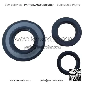 ENGINE OIL SEAL KIT (FLYWHEEL, CLUTCH, REAR HUB, 30mm) ?C 10 Pc. for PX, LML, T5