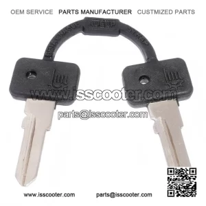 Set of 2 Blank Keys ?C Compatible with Vespa PX & LML Models.