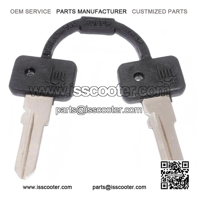 Set of 2 Blank Keys ?C Compatible with Vespa PX & LML Models.