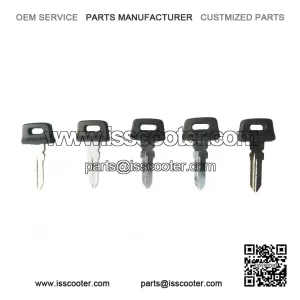 5 x Piaggio Vespa Blank Keys ?C Good Deal, fits PK XL/XL2, PX Lusso & T5.