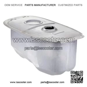 Bare Metal Oiled Self-Mixing Petrol Tank for VESPA PX125E, PX150E & PX200E (1984-1997).