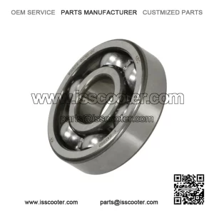 Clustershaft (Input Shaft) Bearing 6302 for Piaggio Vespa PX125-150, LML Star & Cosa.