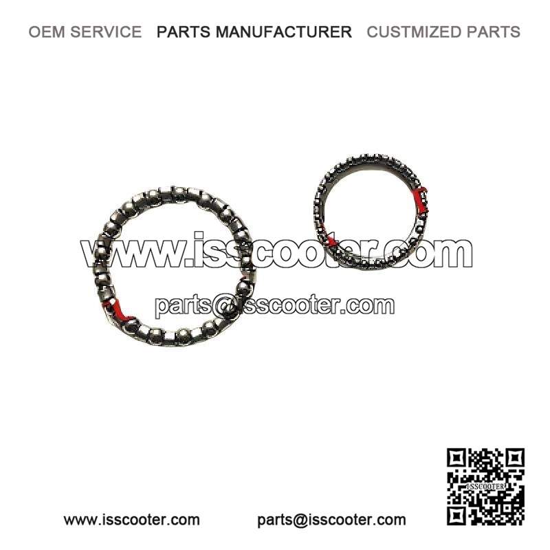 Lower and Upper Steering Head Bearing for Piaggio Vespa PX 125/150/200 & PK.