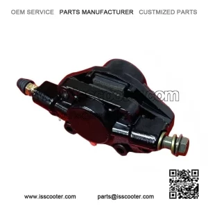 Black Front Disc Brake Caliper with Brake Pads for VESPA PX DISC & LML STAR.