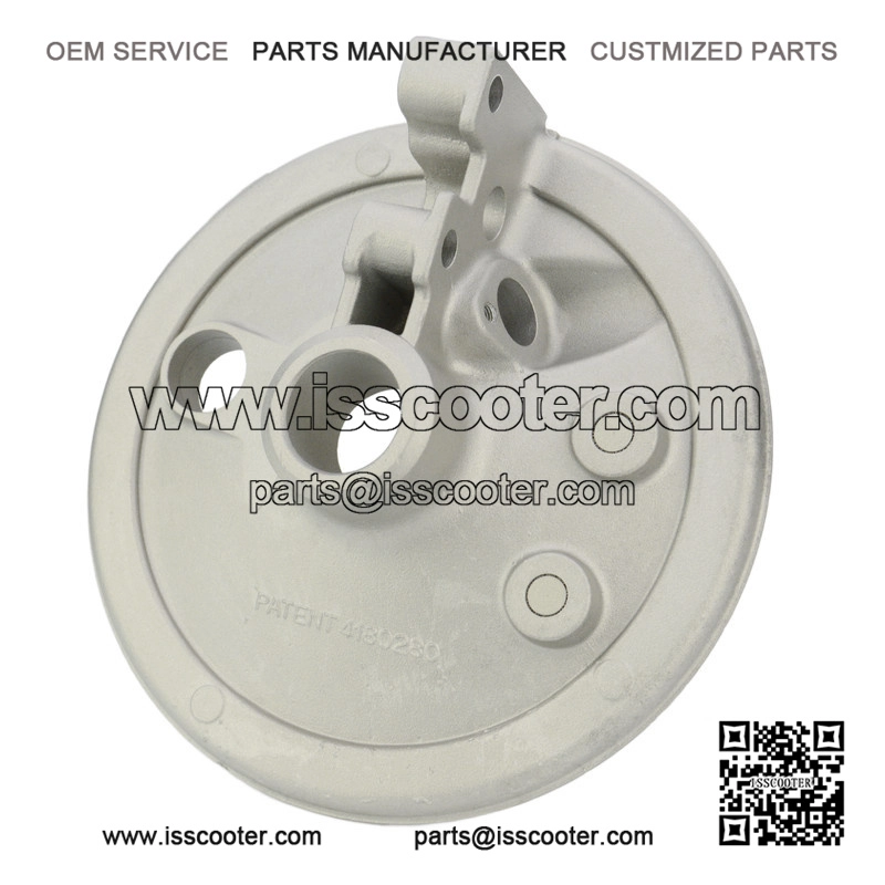 Front Hub / Drum Backplate for Piaggio Vespa PX & T5 (1984-1997).