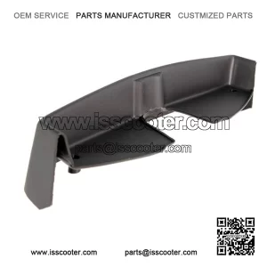 Black ABS Plastic Glovebox Tray for VESPA PX125E, PX150E & PX200E (1984-2016).