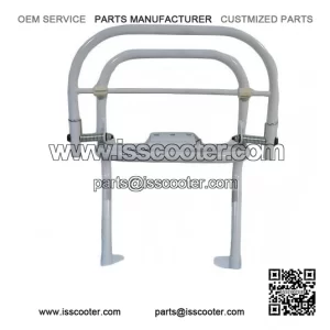 White Rear Carrier Rack for Piaggio Vespa PX.