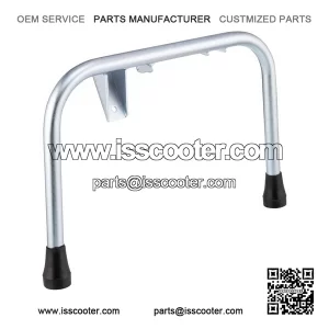Zinc Plated Centre Stand with Feet and Spring for VESPA PX125E, PX150E & PX200E.