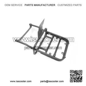 Black Rear Rack / Folding Carrier to fit VESPA PX, LML, STAR & STELLA.