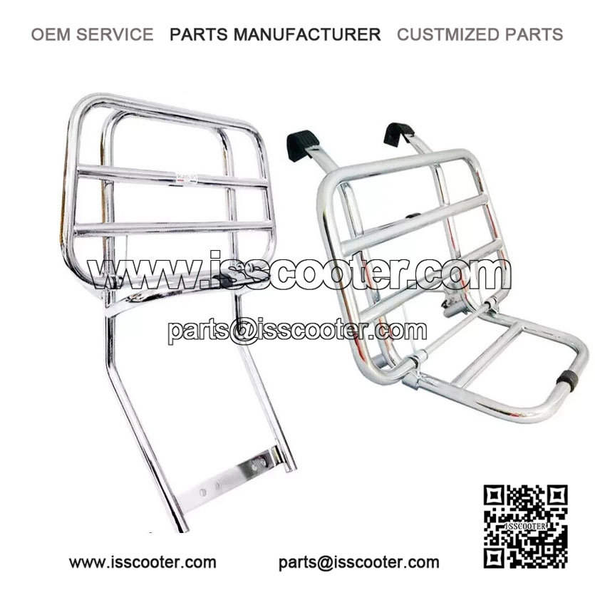 Chrome Luggage Rack for Piaggio Vespa PX 125/150/200.