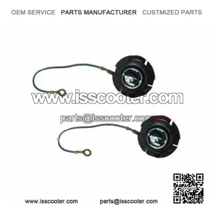 Front Blinker / Indicator Bulb Holder Set for Vespa PX, LML, Star & Stella.