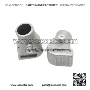 PAIR OF MAIN STAND SHOE FEET (GREY) ?C Fits Vespa PX, LML, Star, Stella Models