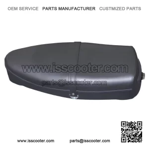 Original-Style Direct Replacement Seat for Vespa PX, Black, Part No.0722N